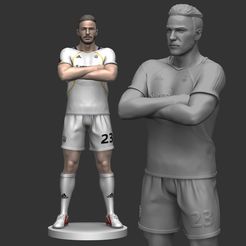 Preview_10.jpg Archivo OBJ David Beckham 2・Objeto para impresora 3D para descargar, niklevel