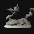 wip21.jpg Hollow Knight Diorama statue 3d print