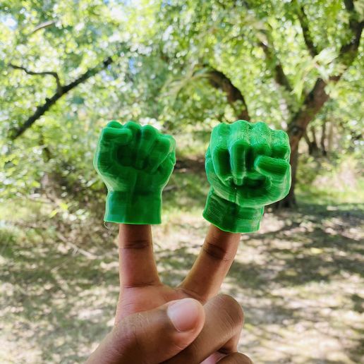 Mini Hulk Hands 3D model