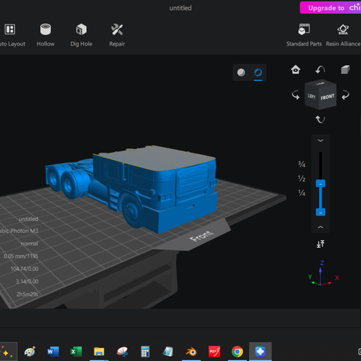 👽 freightliner head flb, faraon・ STL File for 3D printing・Cults