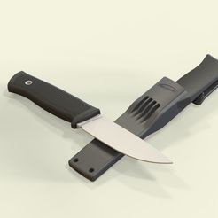 Archivo 3D Outdoor Survival Cuchillo BUSHCRAFT Full Tang 🔧・Diseño para  descargar y imprimir en 3D・Cults