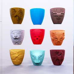 wallpots-collection.37.png STL-Datei Kollektion Wand-Pflanzgefäße・3D-druckbare Vorlage zum herunterladen