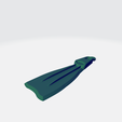 BQW2_llavero-buzo22.png Diver's fin keychain