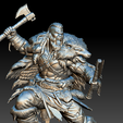 7iyyuiui.png Wolfborn Berserker – Dual Axe Warrior STL