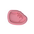 Mini-Baby-Shower-Collection-Baby-Shoe.png Mini Baby Shower Cookie Cutter Set - Only For Personal Use