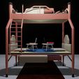 low-poly-two-stage-bed-3d-model-f01fa5eaaa.jpg Low poly Two-stage bed