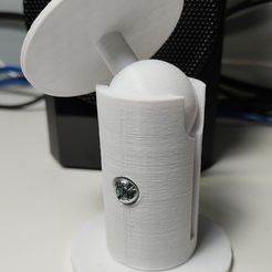 IMG_20201129_154939.jpg Free STL file Ball head mount・3D printer design to download