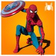 spiderman portada.jpg Fanart Spiderman - Civil War Movie Statue
