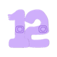 12.stl Number lore 0 - 20