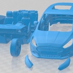 Ford-S-Max-2015-Partes-1.jpg 3D file Ford S Max 2015 Printable Car・3D printable design to download