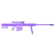 Barrett M82.obj Barrett M82