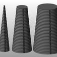 3-cones.jpg Descargar archivo STL Cono dimensional (calibre del anillo) • Objeto para impresión 3D, Samodelkin