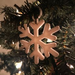 IMG_3196.jpeg Free STL file Nordic Snowflake Ornament・3D printable model to download