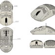 ZS-FM1_Dimensions.png TEST SHAPE Finalmouse Ultralight 2 ZS-F1 Wireless 3D Printed Mouse