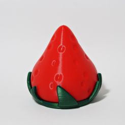 20210115174359_IMG_7696.JPG Free STL file Strawberry・3D printer design to download