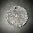 IMG_7575.jpg TMNT Sewer Cover for 1/4 scale figure stand Great for NECA 16" Turtles