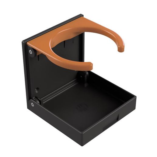 🍹 Wall-Mounted Fold-Away Cup Stand・ STL File for 3D printing・Cults