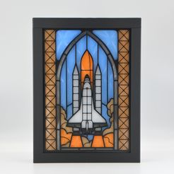 DSC_0129.jpg Space Shuttle Stained Glass Lightbox