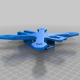 bottom_piece.png complete fpv drone frame the "boar cub"  (3 inch prop size) easely sub250