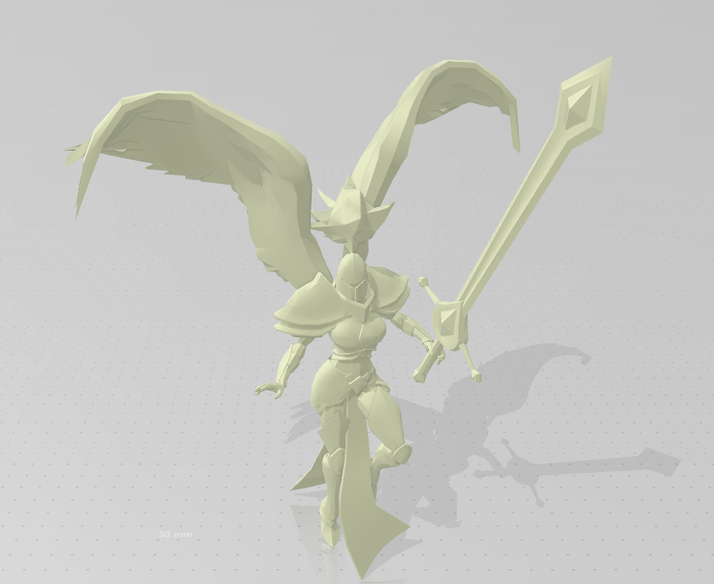 Descargar archivo STL Kayle y Kayle figura de batalla • Objeto para ...