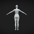 3.png Female Fit Body Base Mesh A-Pose
