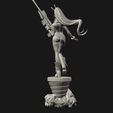 wip11.jpg Yoko Littner - gurren lagann 3d print figurine