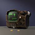 2.jpg MTG FALLOUT deck box Compatible with Commander decks: PIPBOY