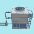 ect-7.png EVAPORATIVE COOLING TOWER    IN HO SCALE