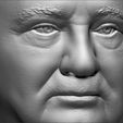 17.jpg Mikhail Gorbachev bust ready for full color 3D printing
