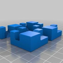 Cube_Printing_Plate.jpg Бесплатный STL файл Apparently Impossible Cube Plate・Шаблон для 3D-печати для загрузки
