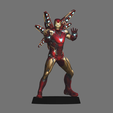 IRONMAN85.png Ironman Iconic Armor PACKx8 - low poly 3d print
