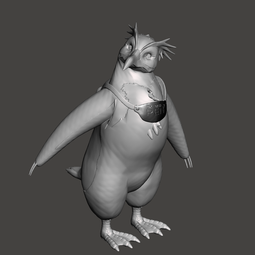 🐧 PENPEN - EVANGELION NEON GENESIS PEN2 EVA PENGUIN - HI-POLY