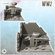 2.jpg Ruin of Sherman M4 with walls and pieces of wood (4) - World War Two Second WWII Western campaign USA United States America