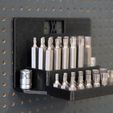 003.04_3.jpg Archivo STL gratis Portaherramientas para brocas eléctricas 40pcs con conectores 003 I para tornillos o tablero de clavijas・Objeto de impresión 3D para descargar