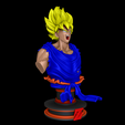 render_12.png Goku super sayajin bust - Dragon Ball Z