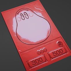 untitled.262png.png Fichier STL gratuit Marshmallow - Yugioh・Design imprimable en 3D à télécharger