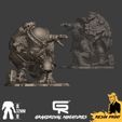 WEREWOLVE_POSE12.jpg SPACE WOLVES WEREWOLVES WEREWOLF TROOPS POSE12 Product Code: SWWWTP12