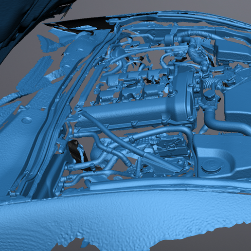 🚗 Mazda MX-5 Miata ND Engine Bay – High Detail 3D Scan (STL)・ STL File ...