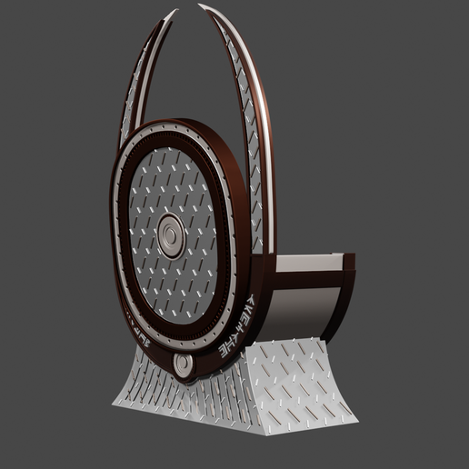 Black Panther Throne 3D model