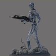 S-83.jpg Terminator T-800 Endoskeleton Salvation Diorama T2 Improved Version