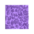 1563 Textura hojas.stl STL-Datei Texture Set・3D-druckbare Vorlage zum herunterladen, juanchininaiara