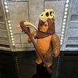 316164102_679301023836807_6082339301984657935_n.jpg STAR WARS VINTAGE EWOK, EWOK-REX ACTION FIGURE. CUSTOM KENNER, HASBRO, 3.75", 1/18, 5POA