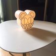 Radiohead_05.jpeg OBJ file Radiohead bear desk LED lamp.・3D printer model to download