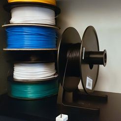 20230109_071712.jpg Fichier STL Porte-bobine de filament (Nouras SH-1)・Idée pour impression 3D à télécharger