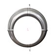 3-DOME-RING-10.JPG Fichier STL 3 Dôme Anneau ondulé Modèle d'impression 3D・Plan pour imprimante 3D à télécharger