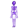Spooky_Alien_Skeleton.stl Spooky Scary Skeleton & Spooky Alien Skeleton Articulated