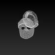 ImageToStl.com_1a5d890acd574575aca820addb94a781_stl-6.png Classic Horror Hockey Mask 3D Model #halloweenstl