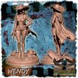 Wendy-1.jpg Wendy the Gunslinger - Wild West Collectors Miniature