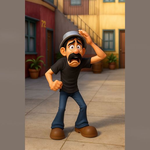 🇲🇽 Don Ramon - Seu Madruga・ STL File for 3D printing・Cults