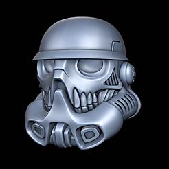 for-renderhub.jpg Fichier STL Casque de Soldat de la Tempête Crâne・Plan pour imprimante 3D à télécharger, 3DPrintArt